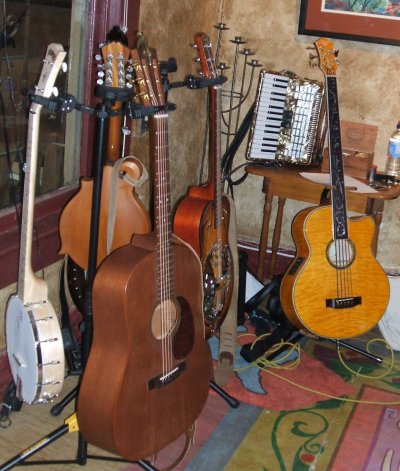 Just a few of the many instruments