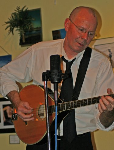 Odie on the Bouzouki