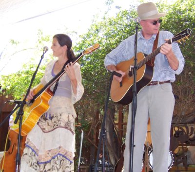 Ant Bee and Odie Piker at the Tucson Folk Festival